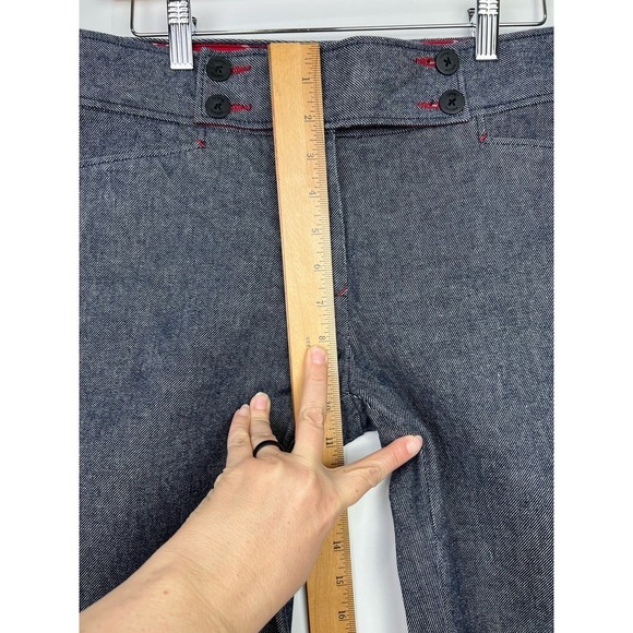 Tommy Hilfiger European Sailor Style Low Rise Stretch Dark Bootcut Jean's 8 - Picture 9 of 9
